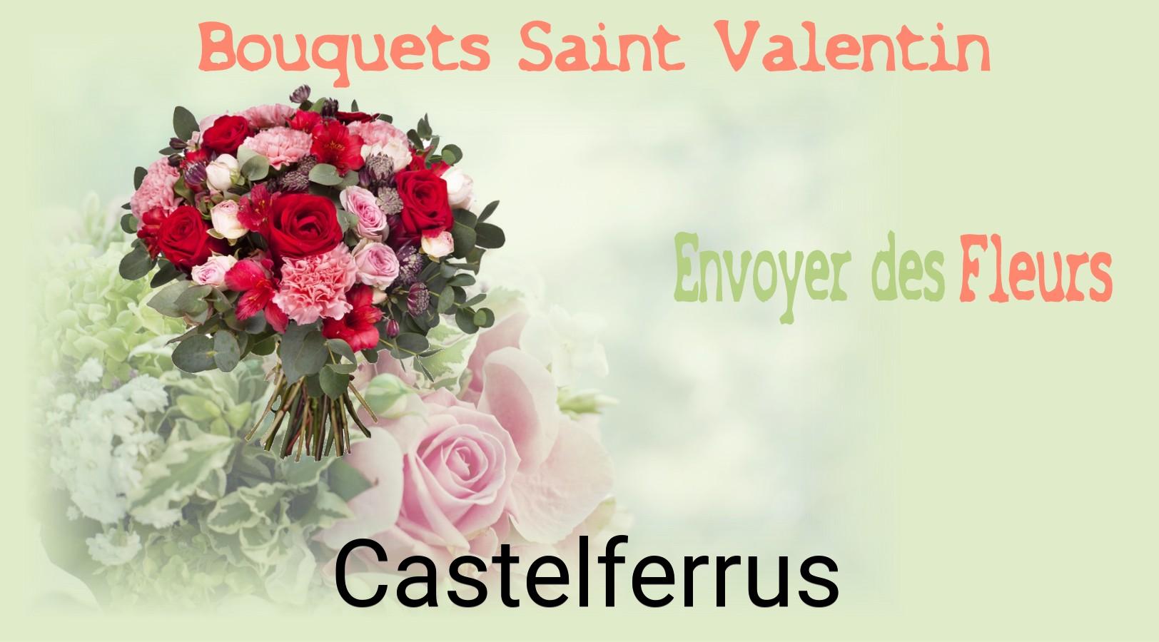 Roses de Saint-Valentin livrées à Castelferrus
